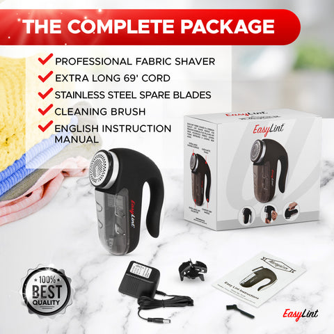 EasyLint Professional Electric Lint Remover Fabric Shaver